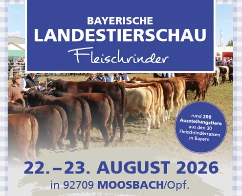 Bayerische Landestierschau Fleischrinder 2026