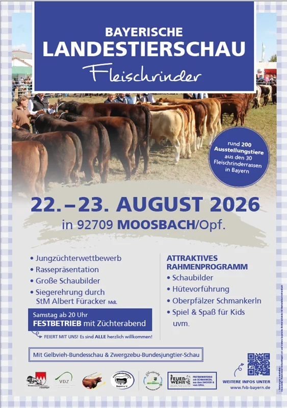 Bayerische Landestierschau Fleischrinder 2026